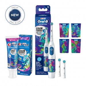 Pacchetti Oral-B Crest Color Changing Battery Bianche Blu | IT_OB87668